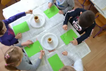 Warsztaty rękodzielnicze dla szkół i przedszkoli - Warsztaty z wykonania palmy wielkanocnej, pisanek