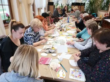 Rozpoczęły się WARSZTATY Z DECOUPAGE